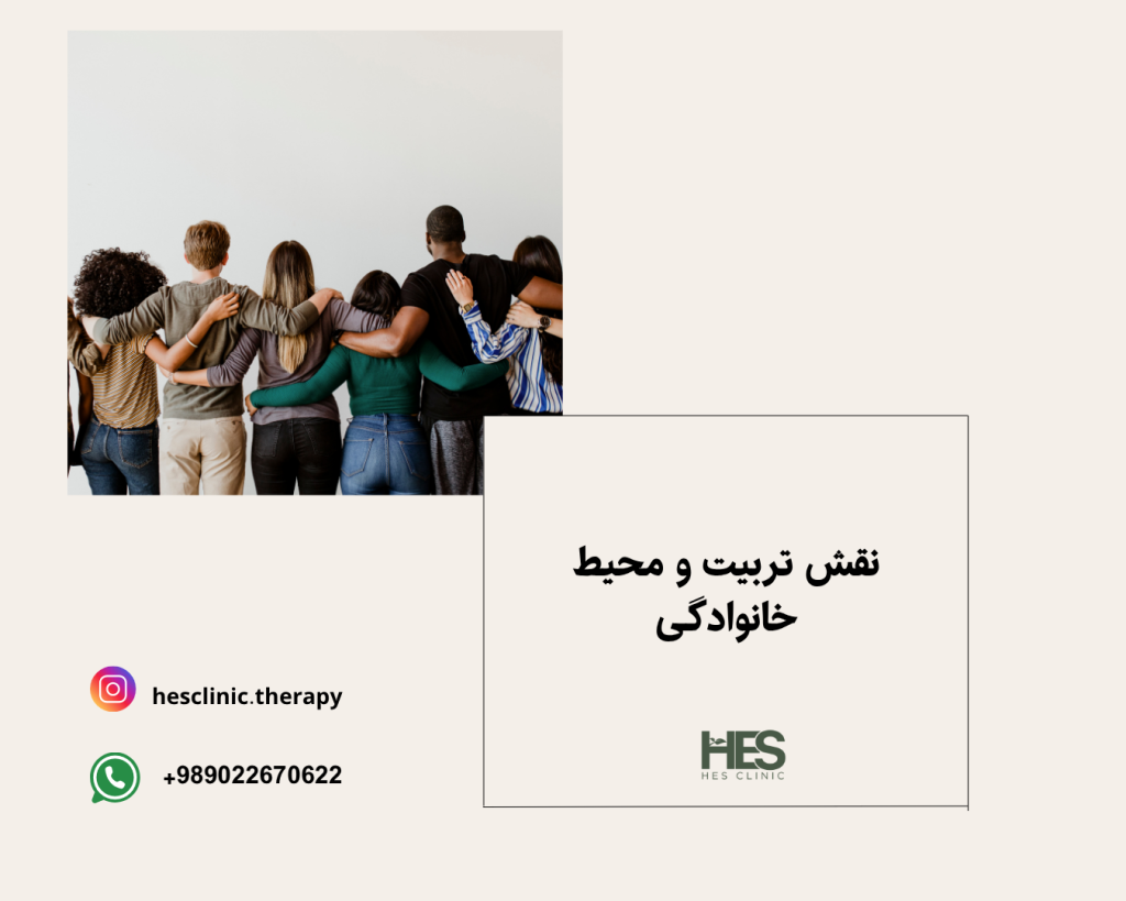 نقش تربیت و محیط خانوادگی
